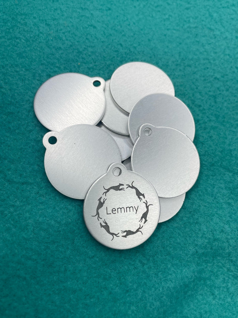 Load image into Gallery viewer, Engraved Dog Tags - Round
