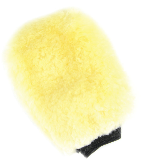 Lincoln Sheepskin Grooming Mitt - Natural Wool Natural Wool