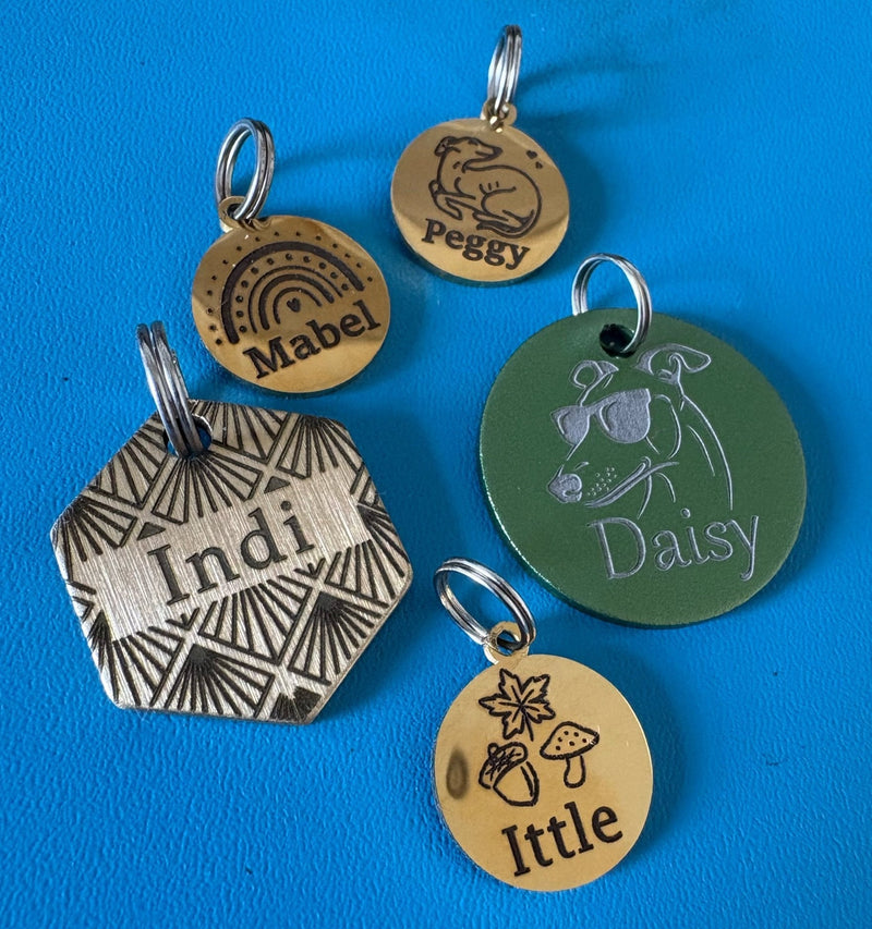 Load image into Gallery viewer, Engraved Dog Tags - Round
