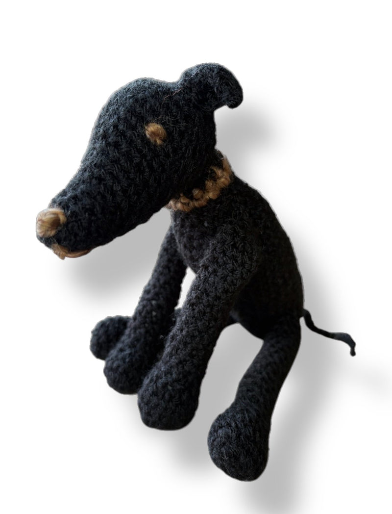 Load image into Gallery viewer, Crochet Hound - Black
