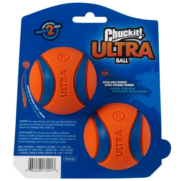 Load image into Gallery viewer, Chuckit! Ultra Ball 2 Pack Small 4.8cm
