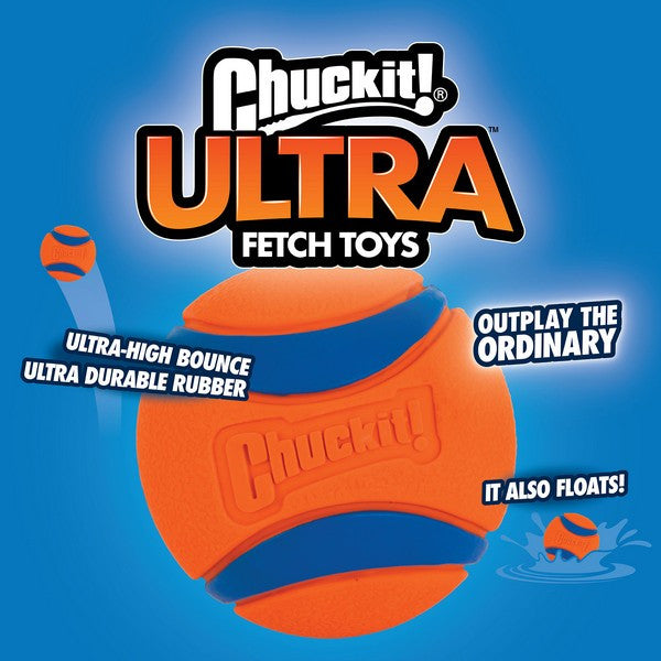 Load image into Gallery viewer, Chuckit! Ultra Ball 2 Pack Small 4.8cm
