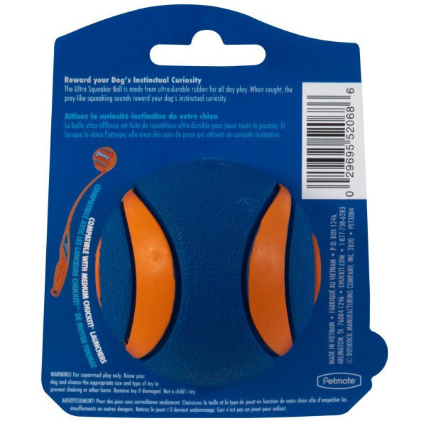 Load image into Gallery viewer, Chuckit! Ultra Squeaker Ball 1 Pack Medium 6.5cm
