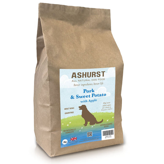 ASHURST ADULT DOG GRAIN FREE PORK & SWEET POTATO