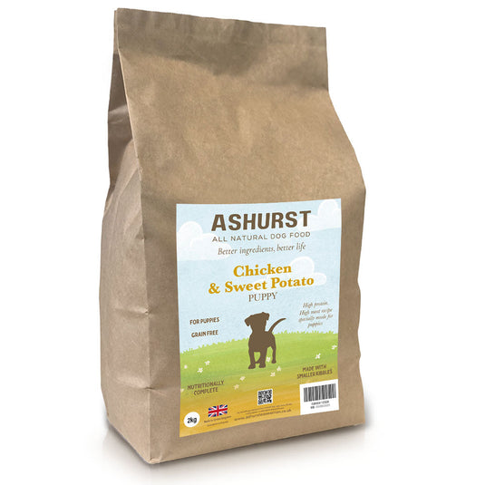 ASHURST PUPPY GRAIN FREE CHICKEN & SWEET POTATO