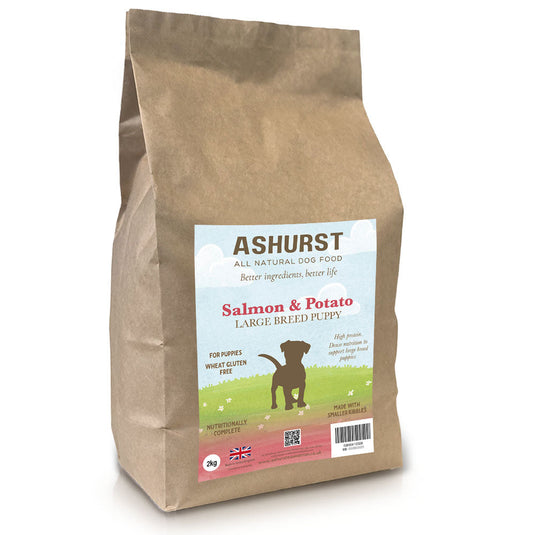 ASHURST PUPPY GLUTEN FREE LARGE BREED SALMON