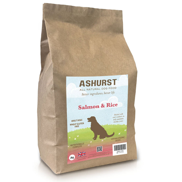 ASHURST ADULT DOG GLUTEN FREE SALMON & POTATO