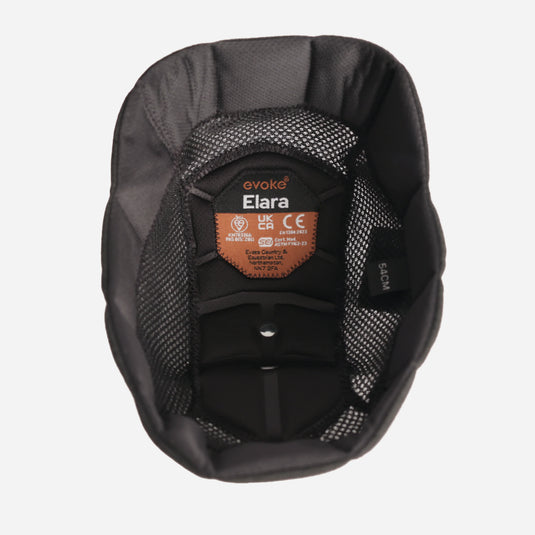 Elara Removeable Crown Padded Helmet Liner