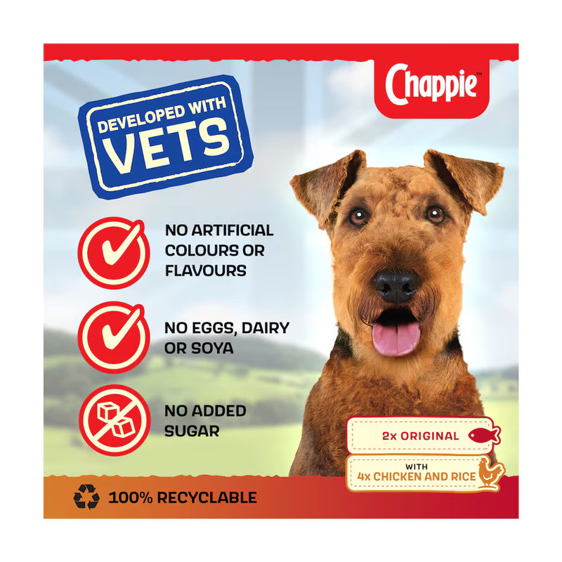 Load image into Gallery viewer, Chappie Favourites Tins 412g x 6pk
