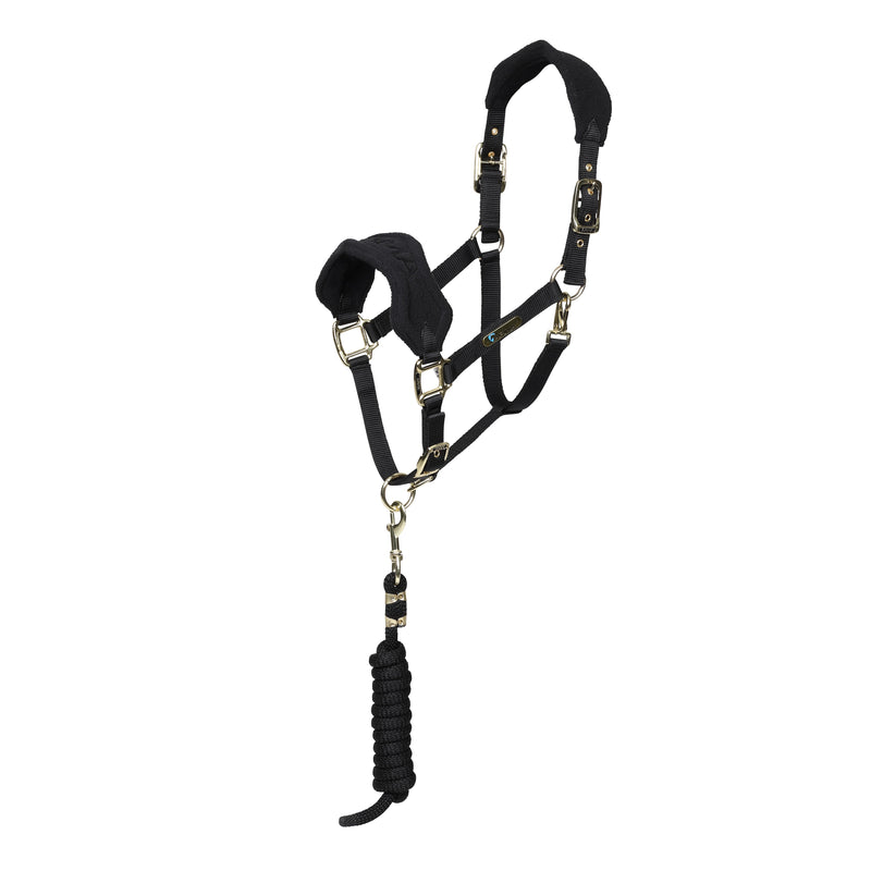 Load image into Gallery viewer, ARMA Fleece Headcollar &amp; Lead Rope
