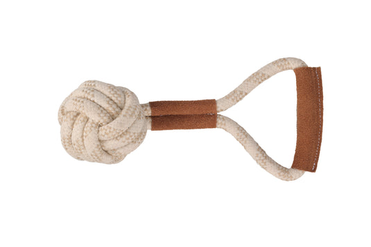 Benji & Flo Tug 'n' Play Dog Toys - Rope with Ball Rope with Ball
