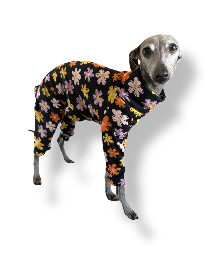 Load image into Gallery viewer, Fleece Lined Sweatshirt - Flower Power
