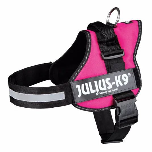 Julius-K9 Powerharness Mini/S 49-67cm Fuchsia