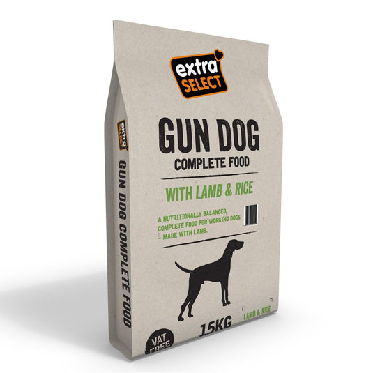 Extra Select Complete Gundog Lamb and Rice Dry Food 15kg