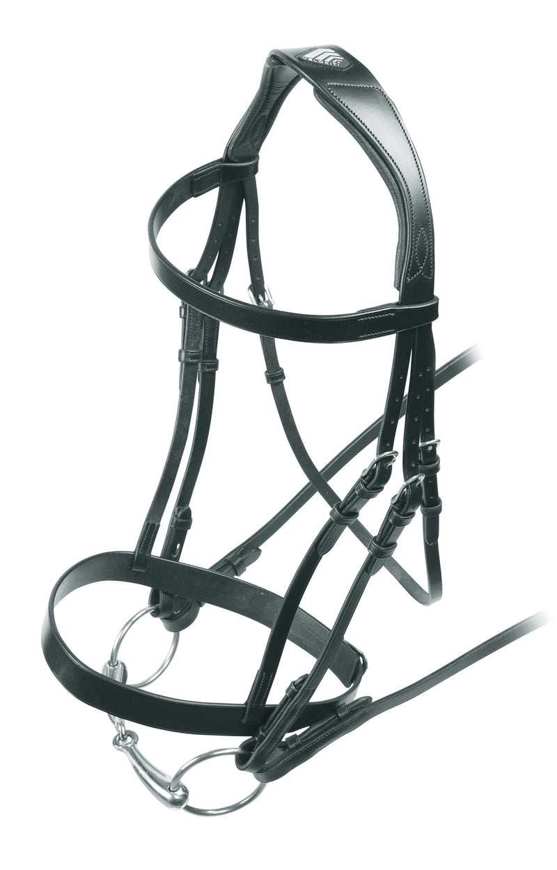 Load image into Gallery viewer, Velociti RAPIDA Hunter Cavesson Bridle
