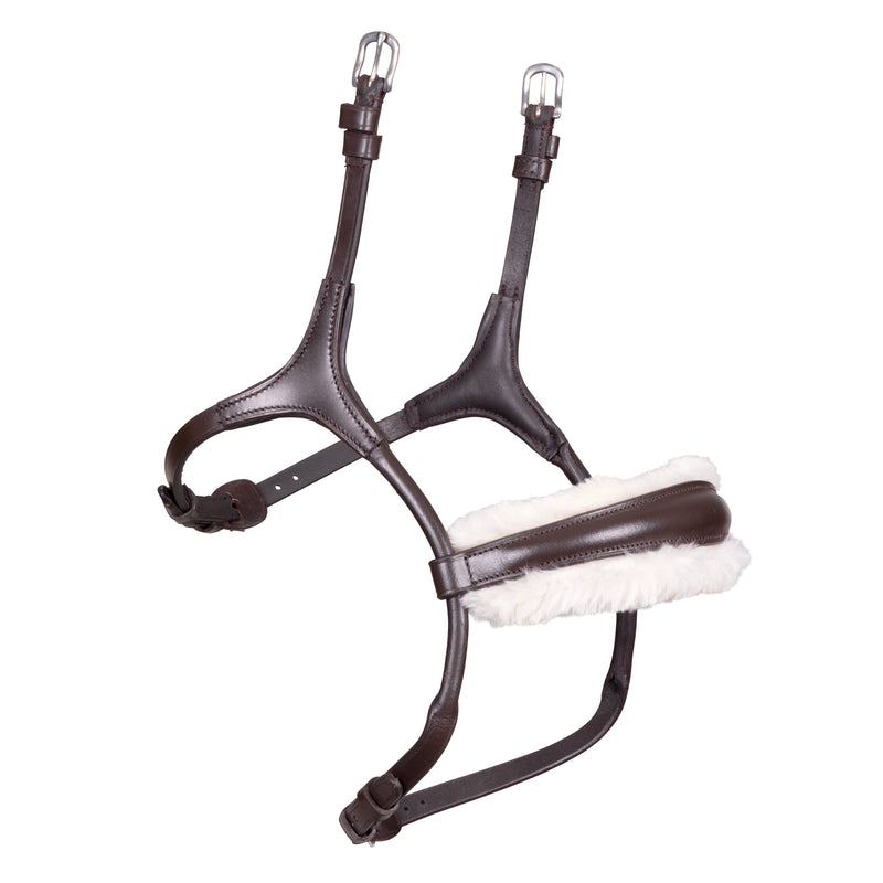 Load image into Gallery viewer, Velociti RAPIDA Rolled Fleece Lined Cavesson Noseband
