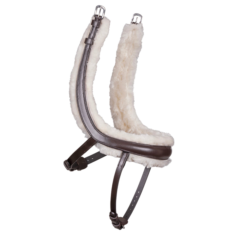 Load image into Gallery viewer, Velociti RAPIDA Fleece Curved Flash Noseband
