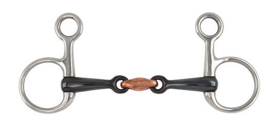 Shires Sweet Iron Hanging Cheek Snaffle With Lozenge