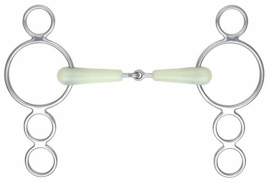 Shires EquiKind Three Ring Jointed Dutch Gag