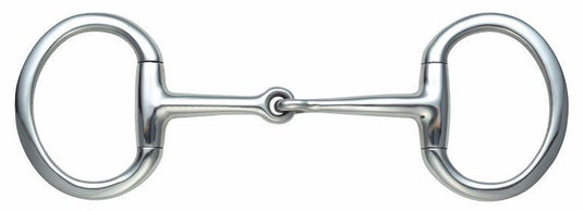 Shires Flat Ring Jointed Eggbutt