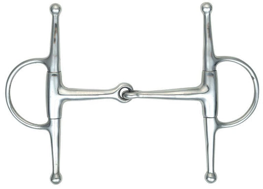 Shires Full Cheek Eggbutt Snaffle