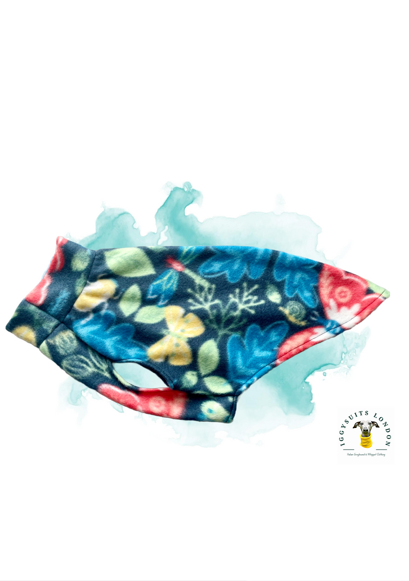 Load image into Gallery viewer, Fleece Vest - Butterfly Garden
