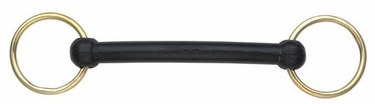 Shires Rubber Covered Overcheck Bradoon