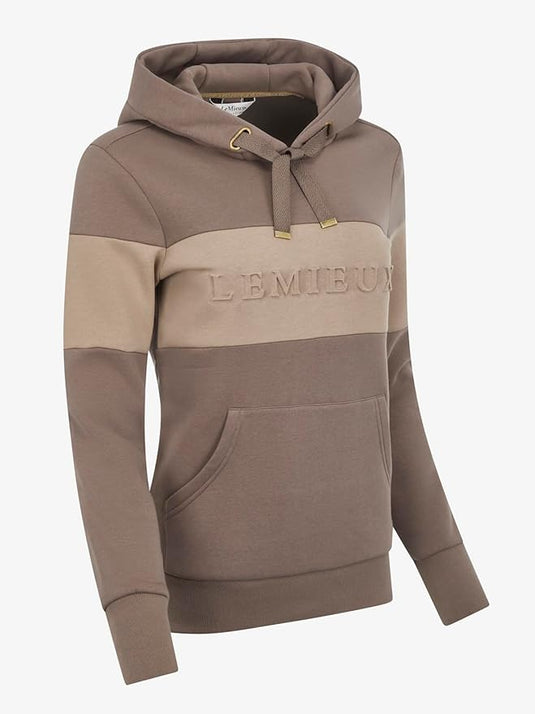 Jade Pop Over Hoodie - Walnut