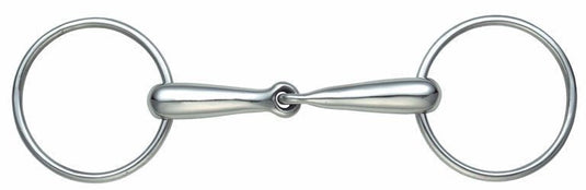 Shires Hollow Mouth Race Snaffle