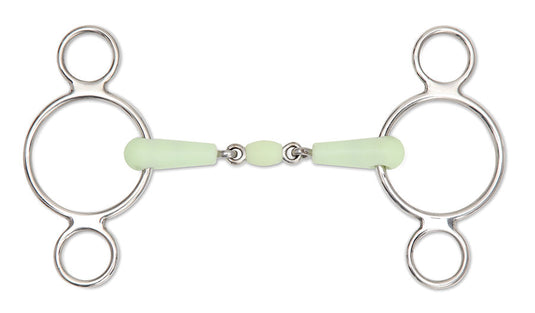 Shires EquiKind Peanut Two Ring Gag