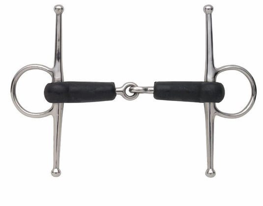 Shires Soft Rubber Covered Full Cheek Snaffle