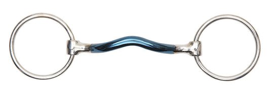 Blue Sweet Iron Loose Ring With Mullen Mouth