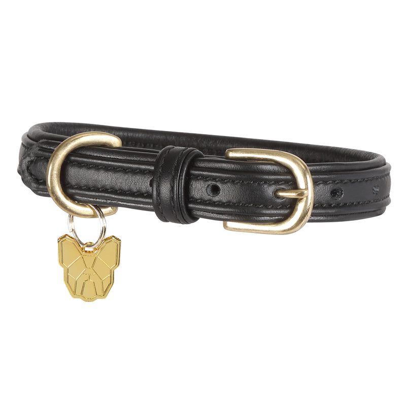 Load image into Gallery viewer, Digby &amp; Fox Padded Leather Dog Collar
