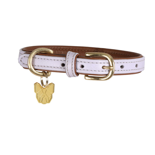 Digby & Fox Padded Leather Dog Collar