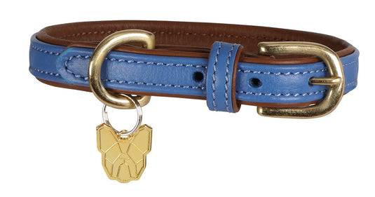 Digby & Fox Padded Leather Dog Collar