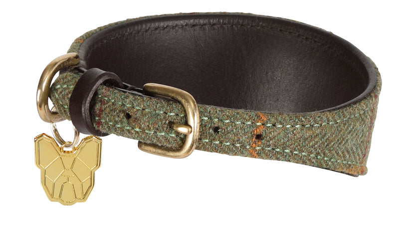 Load image into Gallery viewer, Digby &amp; Fox Tweed Greyhound Collar
