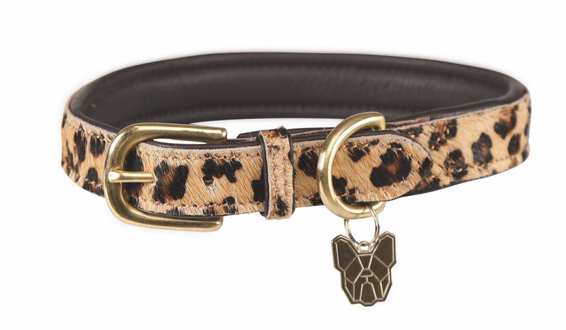 Load image into Gallery viewer, Digby &amp; Fox Cow Hair Dog Collar
