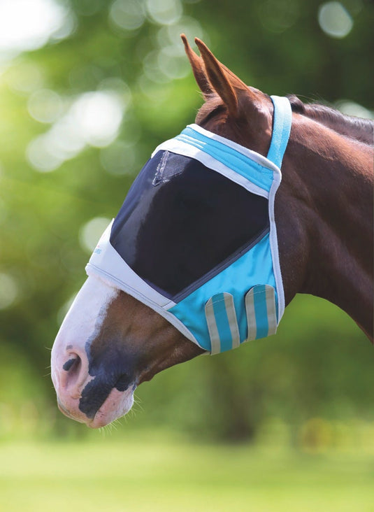 Shires FlyGuard Pro Fine Mesh Earless Fly Mask