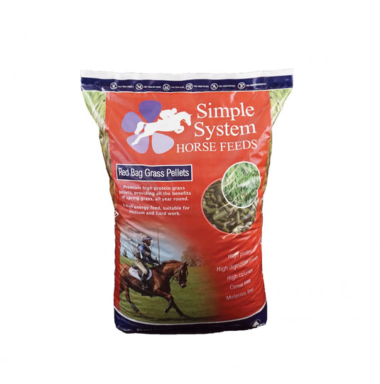 Simple System Red Bag Grass Nuts 20kg