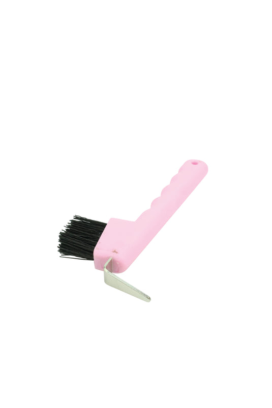 Lincoln Hoof Pick with Brush - Pink Pink