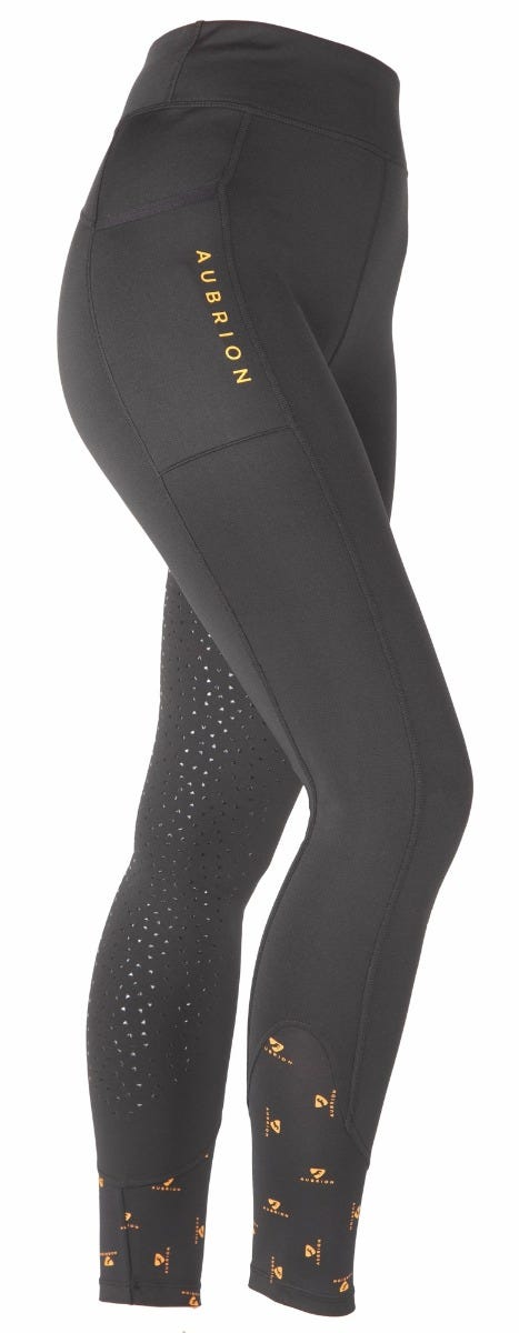 Load image into Gallery viewer, Aubrion Porter Winter Riding Tights
