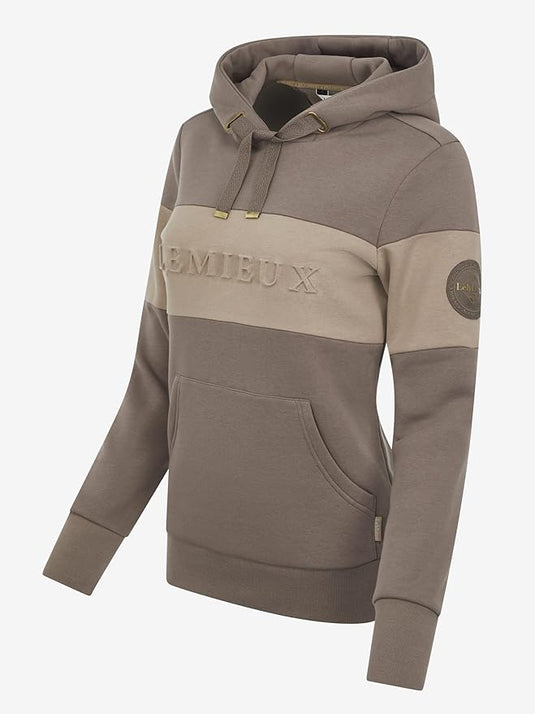 Jade Pop Over Hoodie - Walnut