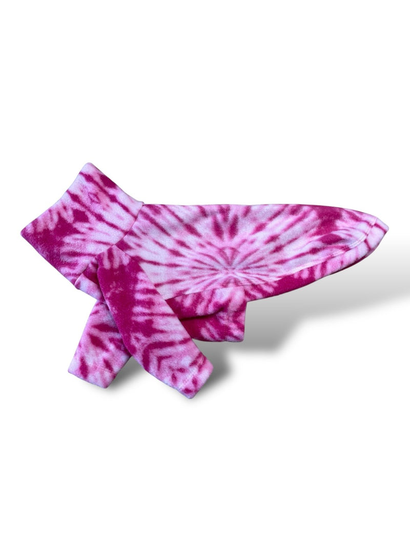 Load image into Gallery viewer, Fleece Jumper - Pink Tie Dye
