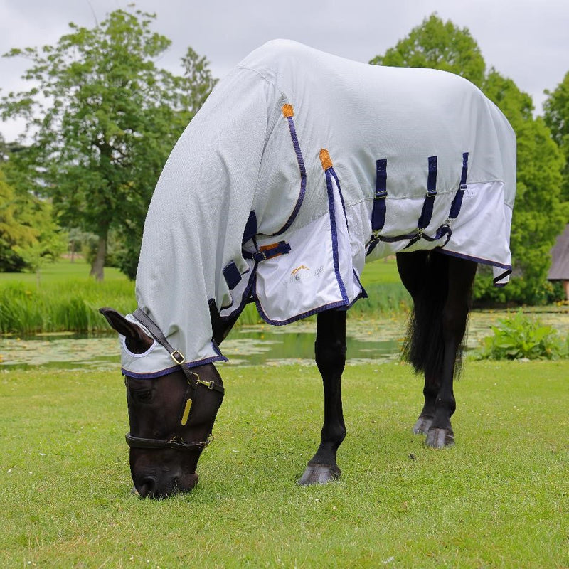 Load image into Gallery viewer, Shires Highlander Plus Sun Shade Fly Combo Rug
