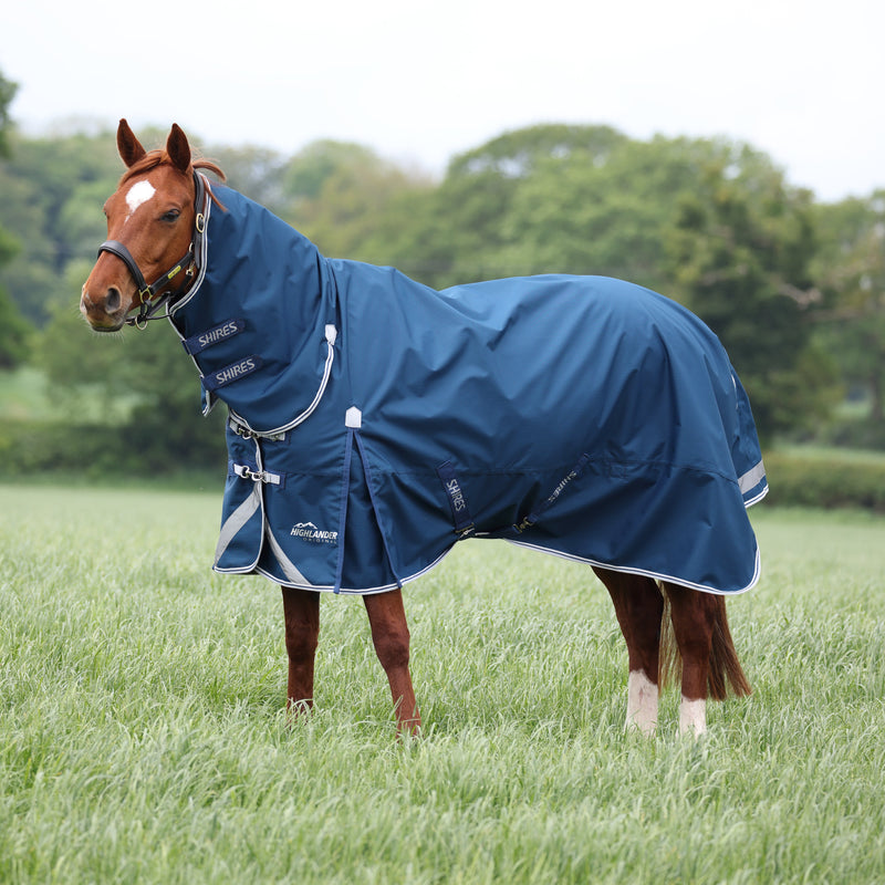 Load image into Gallery viewer, 9387 - Shires Highlander Original 50 Combo Turnout Rug
