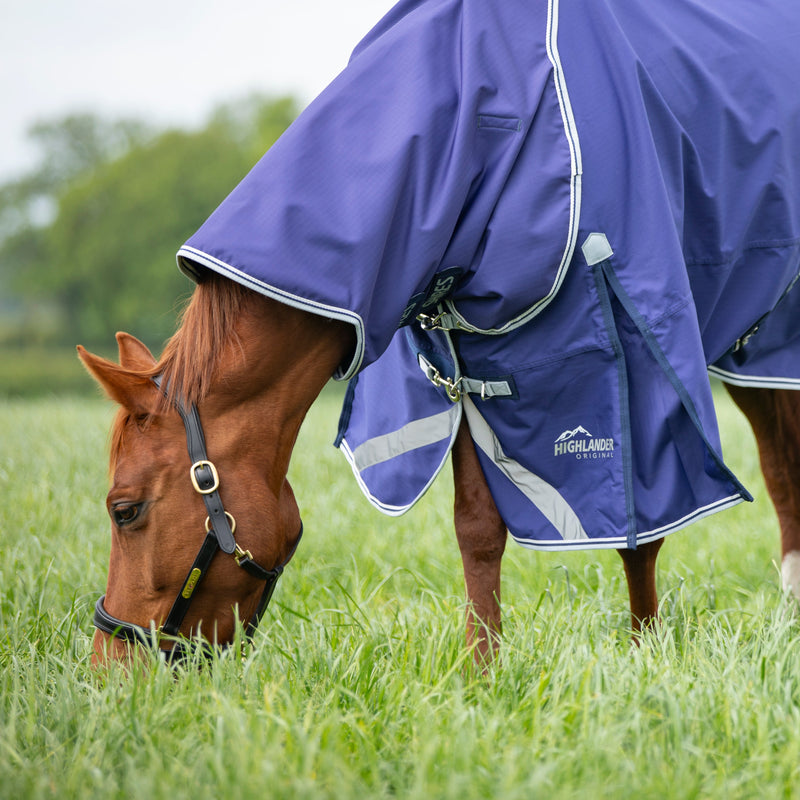 Load image into Gallery viewer, 9393 - Shires Highlander Original Lite Turnout Rug &amp; Neck Set
