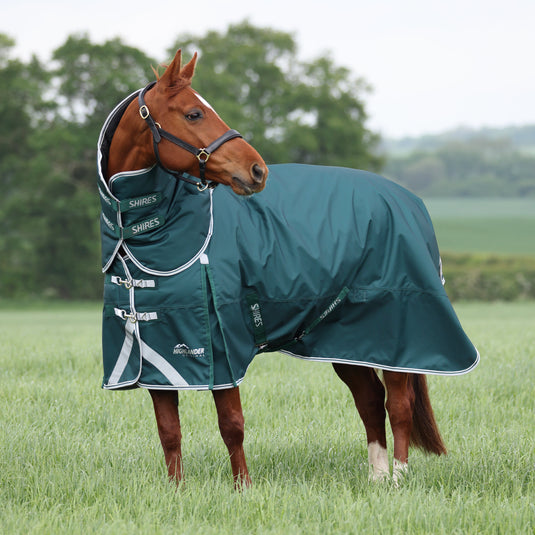 9397 - Shires Highlander Original 300 Turnout Rug & Neck Set