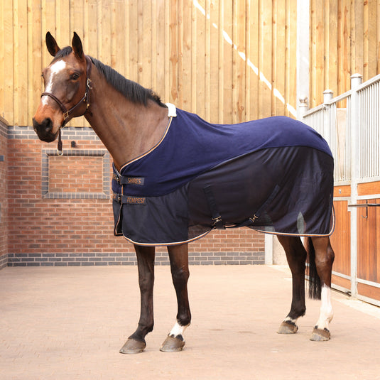 9453 - Shires Tempest Original Fleece/Mesh Cooler Rug