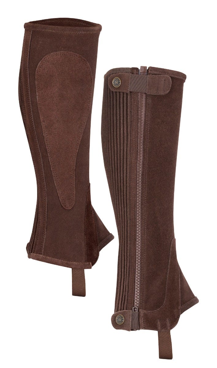 Load image into Gallery viewer, Moretta Suede Half Chaps - Childs
