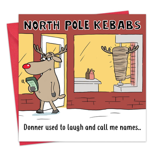 Donner Kebab - Funny Christmas Card